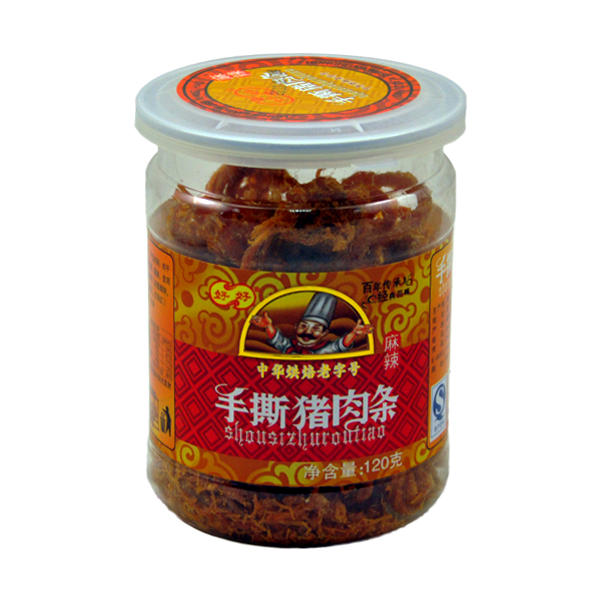 120克麻辣手撕豬肉條